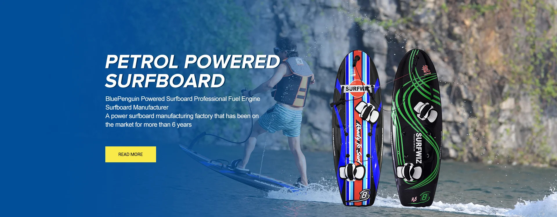 kwaliteit Power Jet-surfplank fabriek